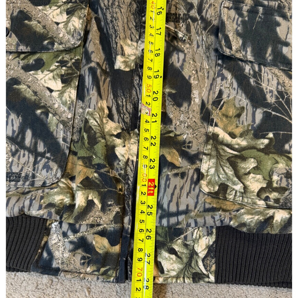 Vintage Pro Hunter Camo Jacket Mens Large Quilted Lined Double Lined Arms EUC - Picture 5 of 9